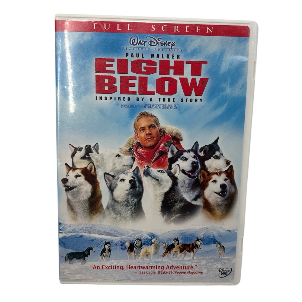 Walt Disney Eight Below Inspired By A True Story (Full Screen Edition) DVD